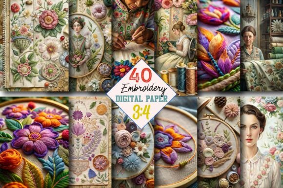 Embroidery Junk Journal Page Kit: A Seasonal Designer’s Review