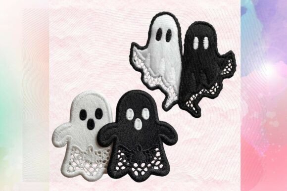 Ghost Clipart for Embroidery: Cute, Versatile, and Ready for Real Projects