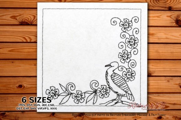 Reviewing Nice Albatross Bird Machine Embroidery for Boutique Apparel